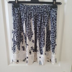 CAbi Leopard miniskirt s. S